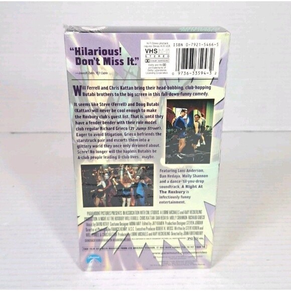 A Night at the Roxbury VHS 1998 NEW Sealed Will Ferrell Chris Kattan Comedy Vtg - Picture 2 of 6